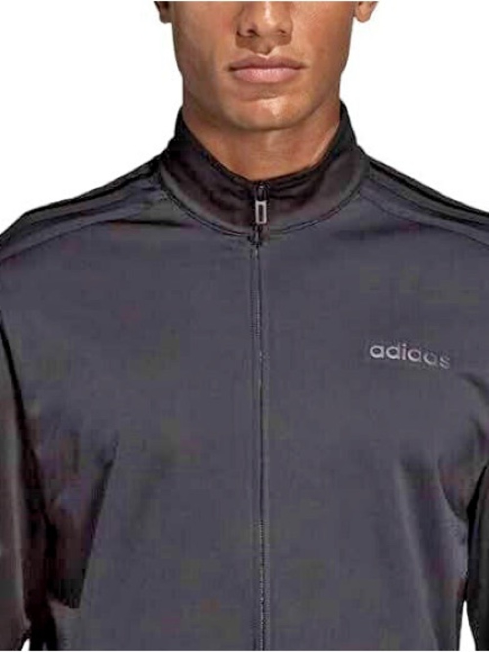adidas Essentials Tricot Track Jacket Sporty Athleisure Streetwear Mens
